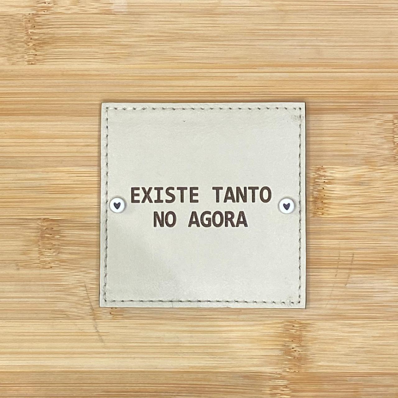 PLACA EM COURO | QUADRADO M