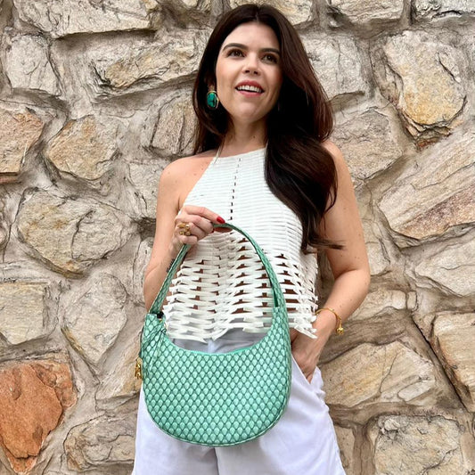 Bolsa Fernanda Tissa Turquesa
